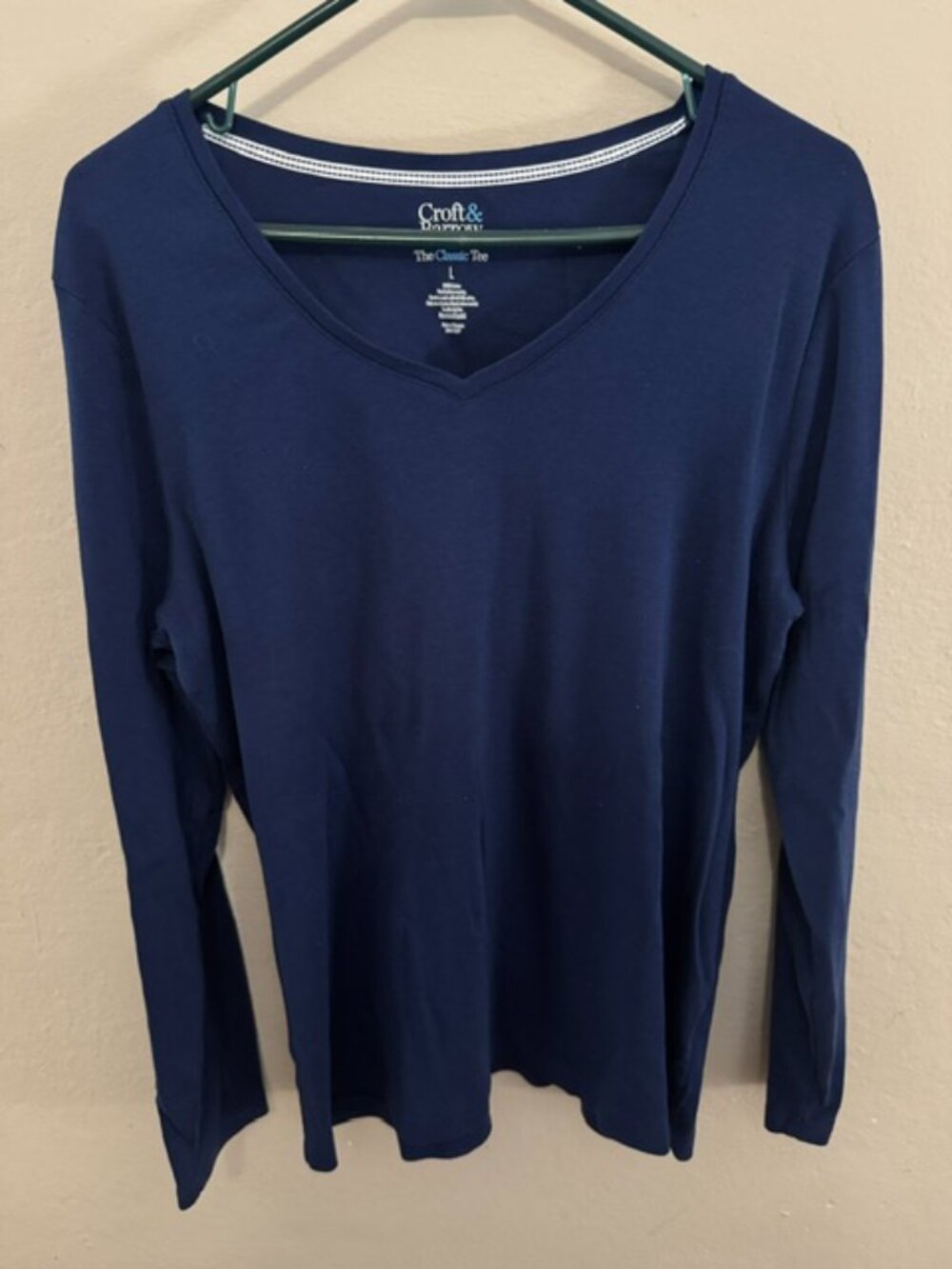 Women's "Croft & Barrow" long-sleeve tee